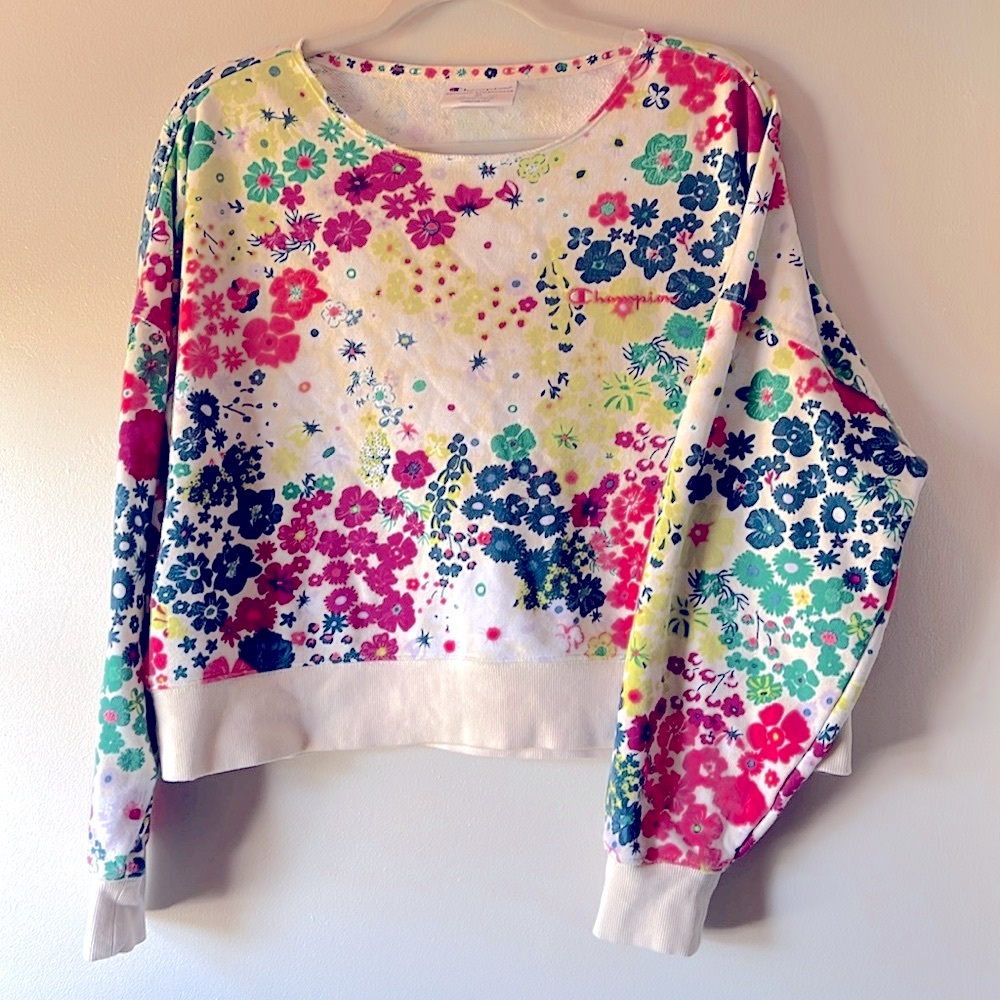 Champion cropped sweatshirt